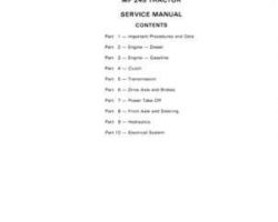 Massey Ferguson 245 Tractor Service Manual Packet