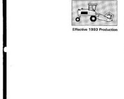 Massey Ferguson 200 Swather, Effective 1993, Service Manual