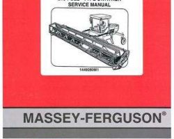 Massey Ferguson 200 210 220 Swather, Not Series 3, Service Manual