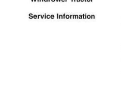 Massey Ferguson 220 Series II and 220XL Windrower Tractor Service Manual