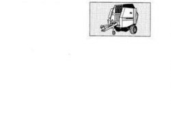 Massey Ferguson 1449691M1 Operator Manual - 822 / 828 / 834 Baler Round