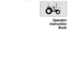Massey Ferguson 1449698M2 Operator Manual - 1240 / 1250 / 1260 Compact Tractor (prior sn 'E')
