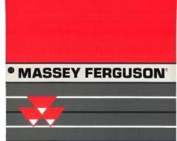 Massey Ferguson 1449745M1 Operator Manual - 9710 Pickup Header (prior sn W25101)