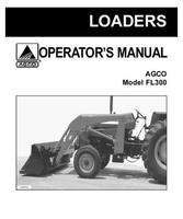 AGCO 1449782M1 Operator Manual - FL300 Loader