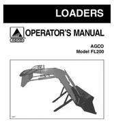 AGCO 1449991M1 Operator Manual - FL200 Loader