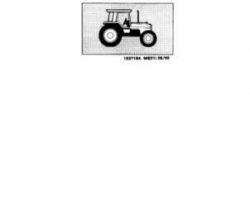 Massey Ferguson 1637184M6 Parts Catalog Manual - 3650 Tractor