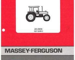 Massey Ferguson 1637204M13 Parts Book - 3065 Tractor