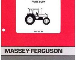 Massey Ferguson 1637216M7 Parts Book - 3120 Tractor
