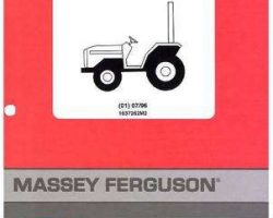 Massey Ferguson 1637262M2 Parts Book - 1240 Compact Tractor (prior sn E40101)