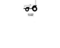 Massey Ferguson 1637268M3 Parts Book - 1230 Compact Tractor