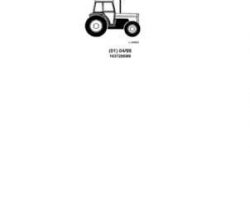 Massey Ferguson 1637286M8 Parts Book - 8160 Tractor