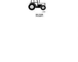 Massey Ferguson 1637365M11 Parts Book - 8210 / 8220 Tractor