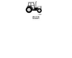 Massey Ferguson 1637366M11 Parts Book - 8250 Tractor