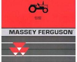 Massey Ferguson 1637375M3 Parts Book - 271 / 281 Tractor