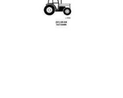 Massey Ferguson 1637399M6 Parts Book - 8245 Tractor (France build, eff sn H128004)