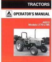AGCO 1857363M2 Operator Manual - LT70 / LT85 Tractor (footstep)