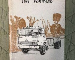 1984 GMC W4 Forward Diesel Owner's Manual