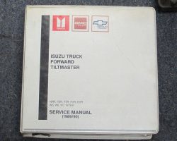 1989 Isuzu FTR Truck Service Manual