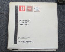 1989 GMC W6 Forward Service Manual