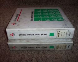 1990 Mitsubishi Fuso FK Service Manual