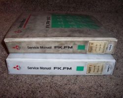 1992 Mitsubishi Fuso FK Service Manual
