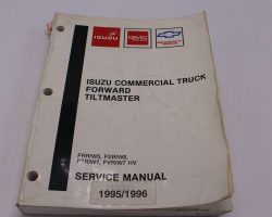 1996 Chevrolet W5 Tiltmaster Service Manual