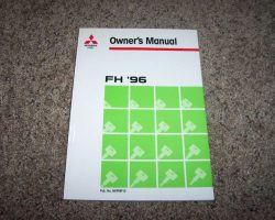 1996 Mitsubishi Fuso FH Owner's Manual