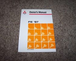 1997 Mitsubishi Fuso FE Models Owner's Manual
