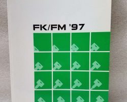 1997 Mitsubishi Fuso FK Owner's Manual