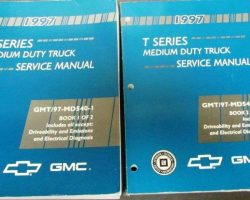 1997 Chevrolet T7500 T-Series Truck Service Manual