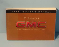1998 GMC T6500 T-Series Truck Owners Manual
