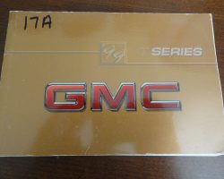 1999 GMC T7500 T-Series Truck Owners Manual