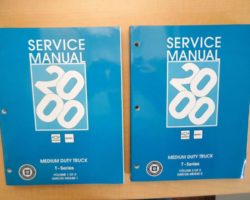 2000 GMC T7500 T-Series Truck Service Manual