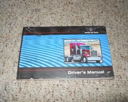 2017 Western Star 4800 Series Trucks Operator's Manual