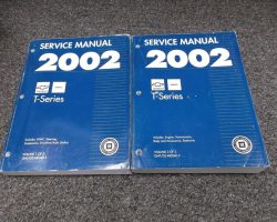 2002 Chevrolet T7500 T-Series Truck Service Manual