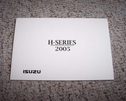 2005 Isuzu HTR Truck Owner's Manual