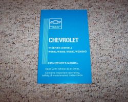 2005 Chevrolet W4500 Diesel Truck Owner's Manual
