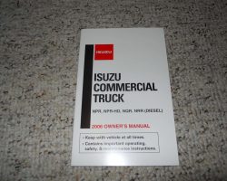 2006 Isuzu NRR Truck Owner's Manual