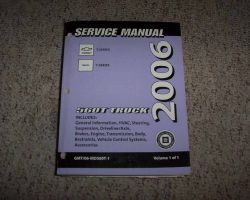 2006 GMC T8500 T-Series Truck Service Manual