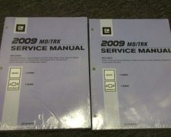 2009 Chevrolet T7500 T-Series Truck Service Manual