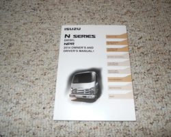 2014 Isuzu NPR Truck Diesel Engine Owner's Operator Manual User Guide
