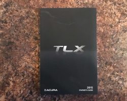 2015 Acura TLX Owner's Manual