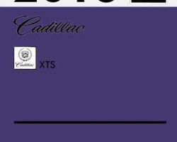 2015 Cadillac XTS Service Manual