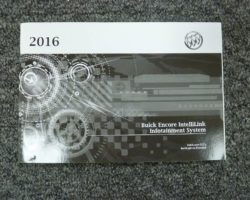 2016 Buick Encore Intellilink Infotainment Manual