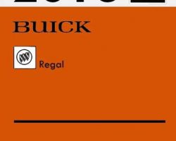 2016 Buick Regal Service Manual