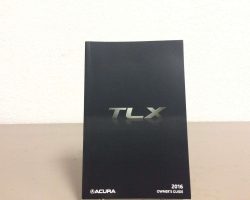 2016 Acura TLX Owner's Manual