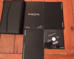 2017 Acura MDX Hybrid Owner's Manual Set
