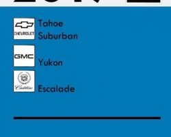 2017 GMC Yukon Service Manual
