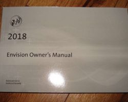 2018 Buick Envision Owner's Manual