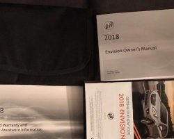 2018 Buick Envision Owner's Manual Set